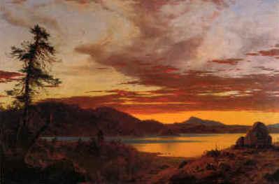 Sunset, Frederick Edwin Church